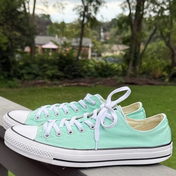 Converse All Star Chuck Taylor’s (Women’s13) (Ocean Mint/White) (Men's:11) - Picture 3 of 12